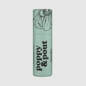SEALED Poppy & Pout Pomegranate Peach 100% Natural Lip Balm